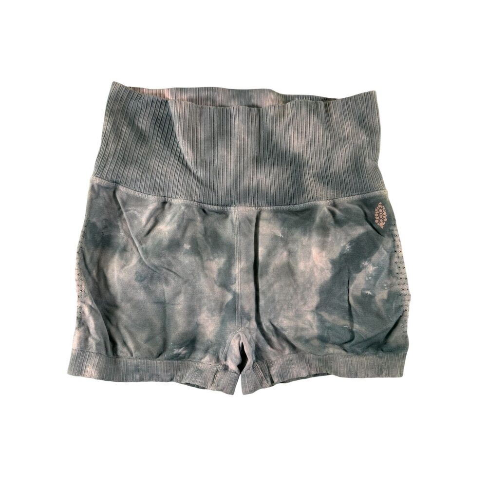 FP Movement High Rise Tie Dye Spandex Shorts size M/L